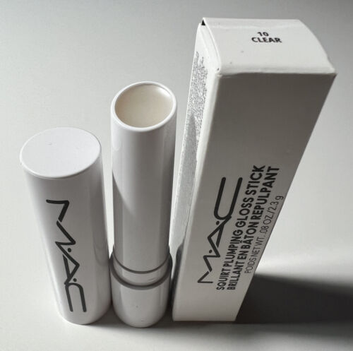 MAC Clear Squirt Plumping Gloss Stick New in Box