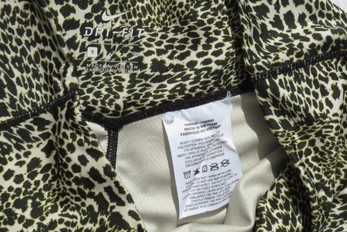 Nike Dri Fit US Damen Leopardendruck mittlerer Anstieg Kompression 7/8 Leggings schlank - Bild 5 von 5