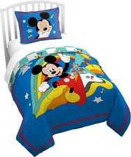 Disney Mickey Mouse Kids Duvet Cover Set No Insert AB0DPNMG7X62
