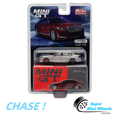 1/64 BMW ALPINA B7 xDRIVE スタンス 精密ミニカー CHASE ! Mini GT 1:64 BMW Alpina B7 xDrive Alpina Blue
