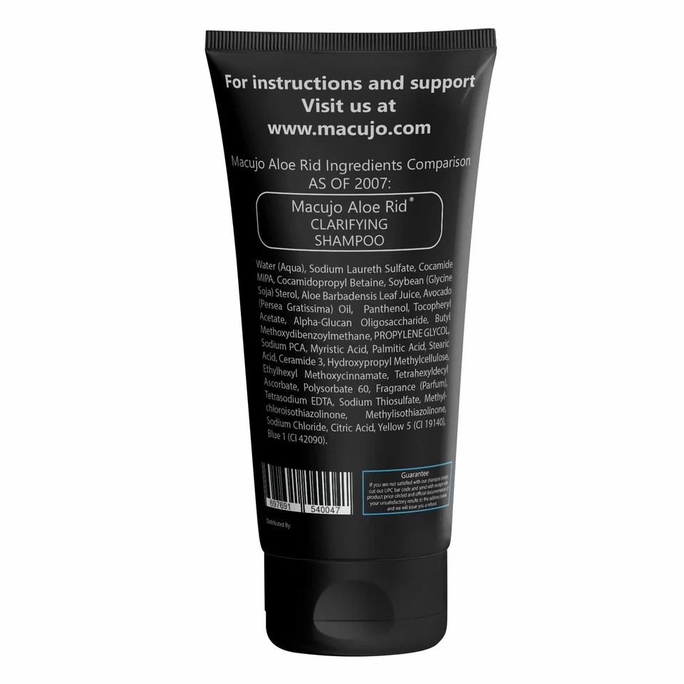 Macujo Aloe Rid - (En comparación con la antigua fórmula Nexxus Aloe Rid) Foto 2 de 3