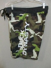 Official A E Duck Dynasty Camo Board Shorts Size XL