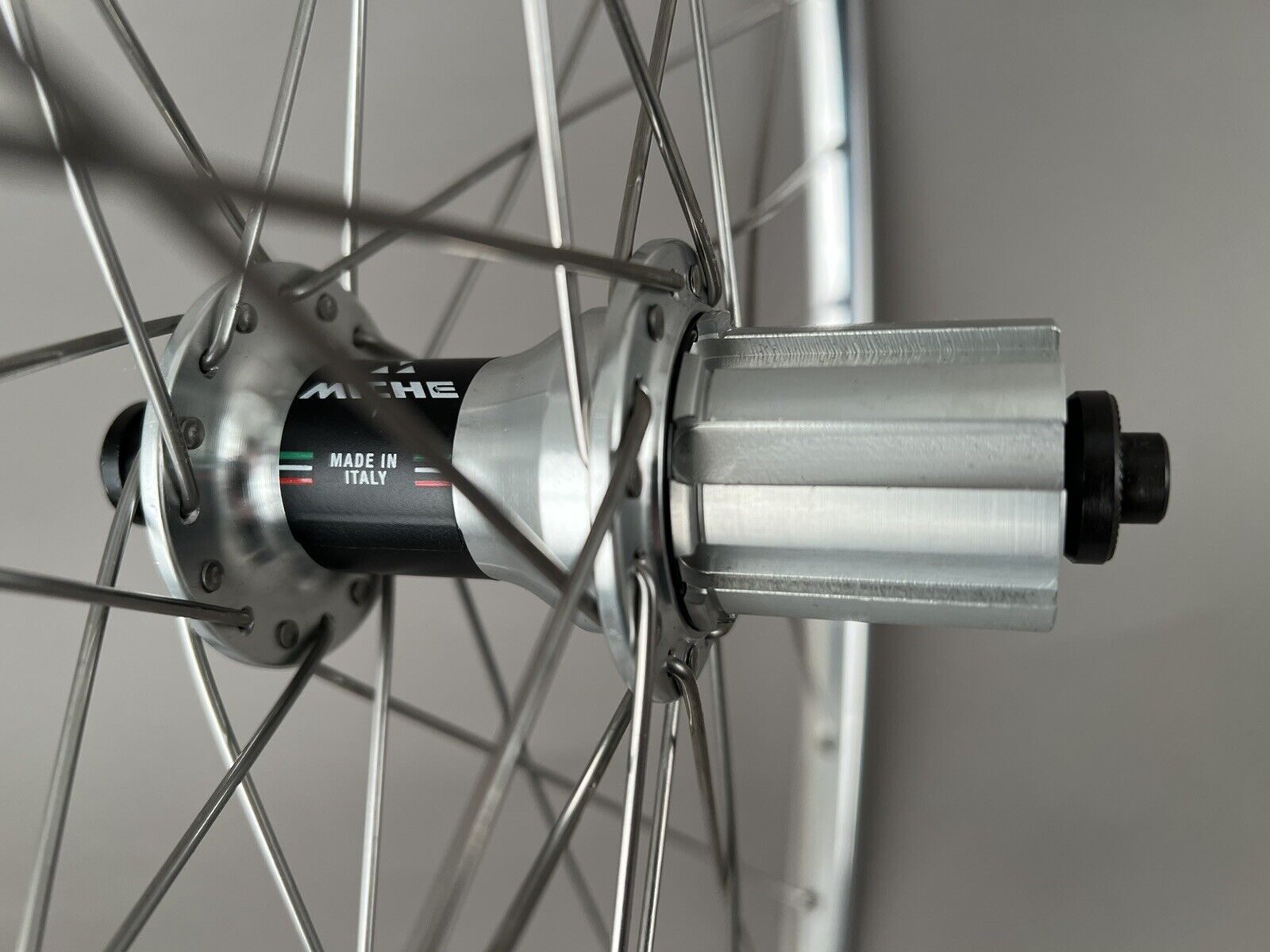 Image 5 - H Plus Son TB14 Silver Rims Miche Hubs Road Bike Wheelset Campagnolo 9-12 Speed