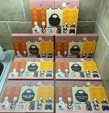 LOT OF 7 Sugarfina Trick Or Treat Town Advent Calendar Candy Tasting Collection