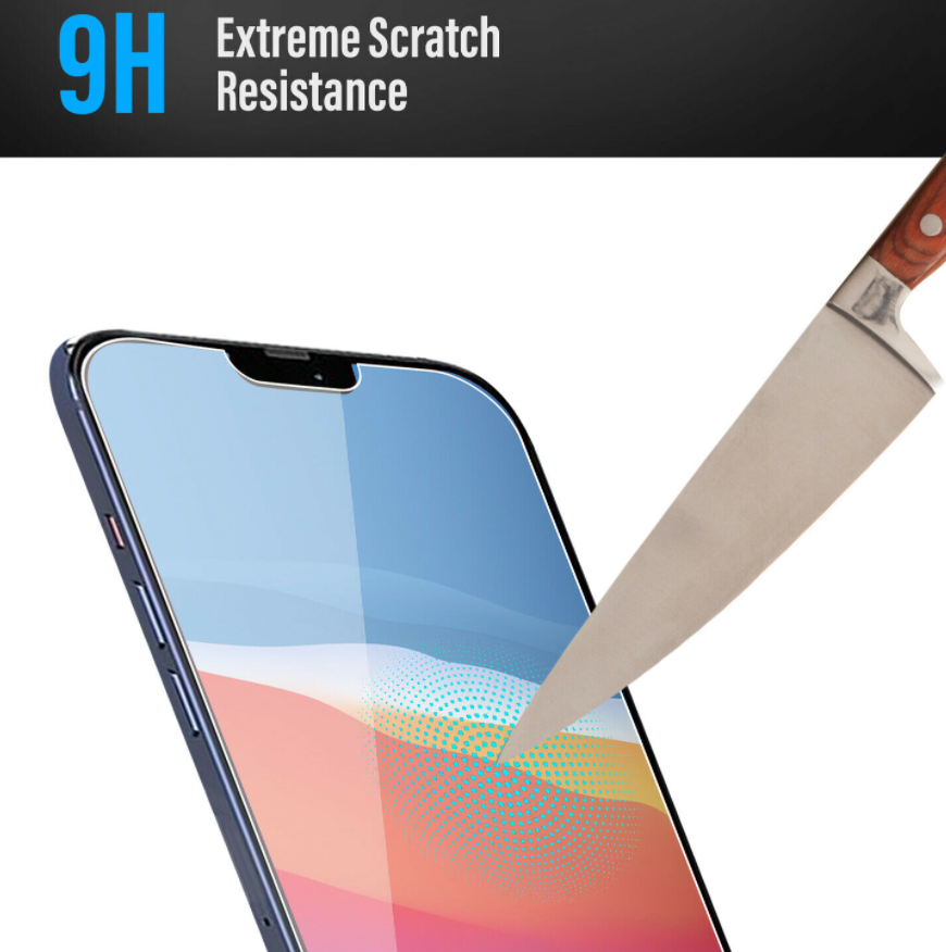 3-Pack IPhone Screen Protector - 9H Ceramic Glass Full Coverage Protection For IPhone 13/14 Series