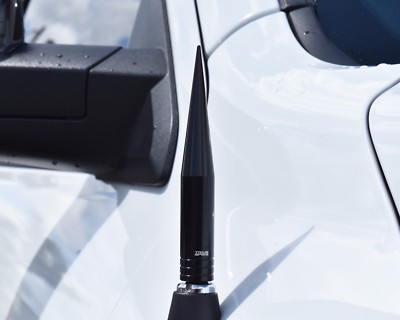 TRUE SPIKE BLACK 5'' FAT SPIKED AM/FM RADIO ANTENNA FOR FORD F250 F350