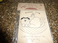 Granny's Cat Vtg Sewing Pattern Stuffed Animal All Cooped Up Uncut Granny's Cat Vtg Sewing Pattern Stuffed Animal All Cooped Up Uncut