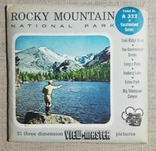 View-Master ROCKY MOUNTAIN NAT'L PARK A322 - 3 Reel Set