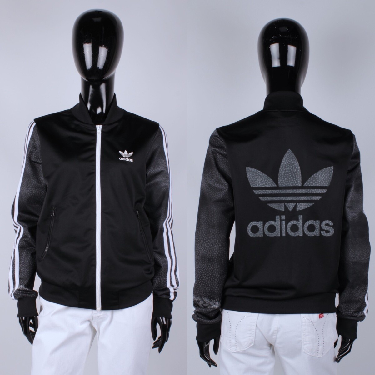 adidas x Rita Ora 限定ボンバージャケット Mサイズ　スタジャン adidas x Rita Ora 限定ボンバージャケット Mサイズ スタジャン - メルカリ