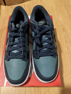 Nike Dunk Low Premium Mineral Slate Armory Navy Brand New Size 10 Men Clean Pair
