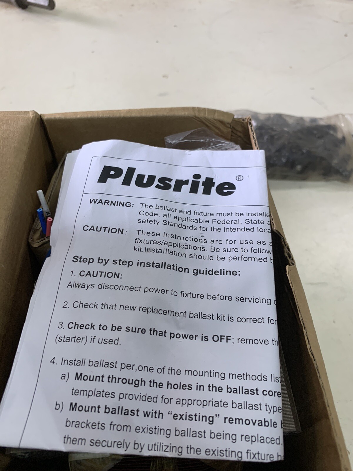 Plusrite 7259 400 Watt High Pressure Sodium Ballast ANSI S51 4
