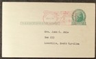 US SC UX27 OWANTONNA,MINNESOTA METER POST CARD HISTORY 1952   1.c +1.c — photo 1
