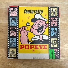 Popeye in Model Muddle Super 8mm Atlas Films Inc. VTG