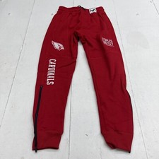 Near Fall Red Staples Motley Cardinals Baseball Jogger Sweatpants Youth Boys XL