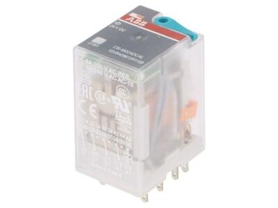 1SVR405613R1100 Relais: elektromagnetisch 4PDT USpule : 24VDC 6A max.250VAC