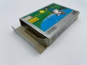 Golf Silver Box Picture Label Nintendo Famicom Japan NES US Seller