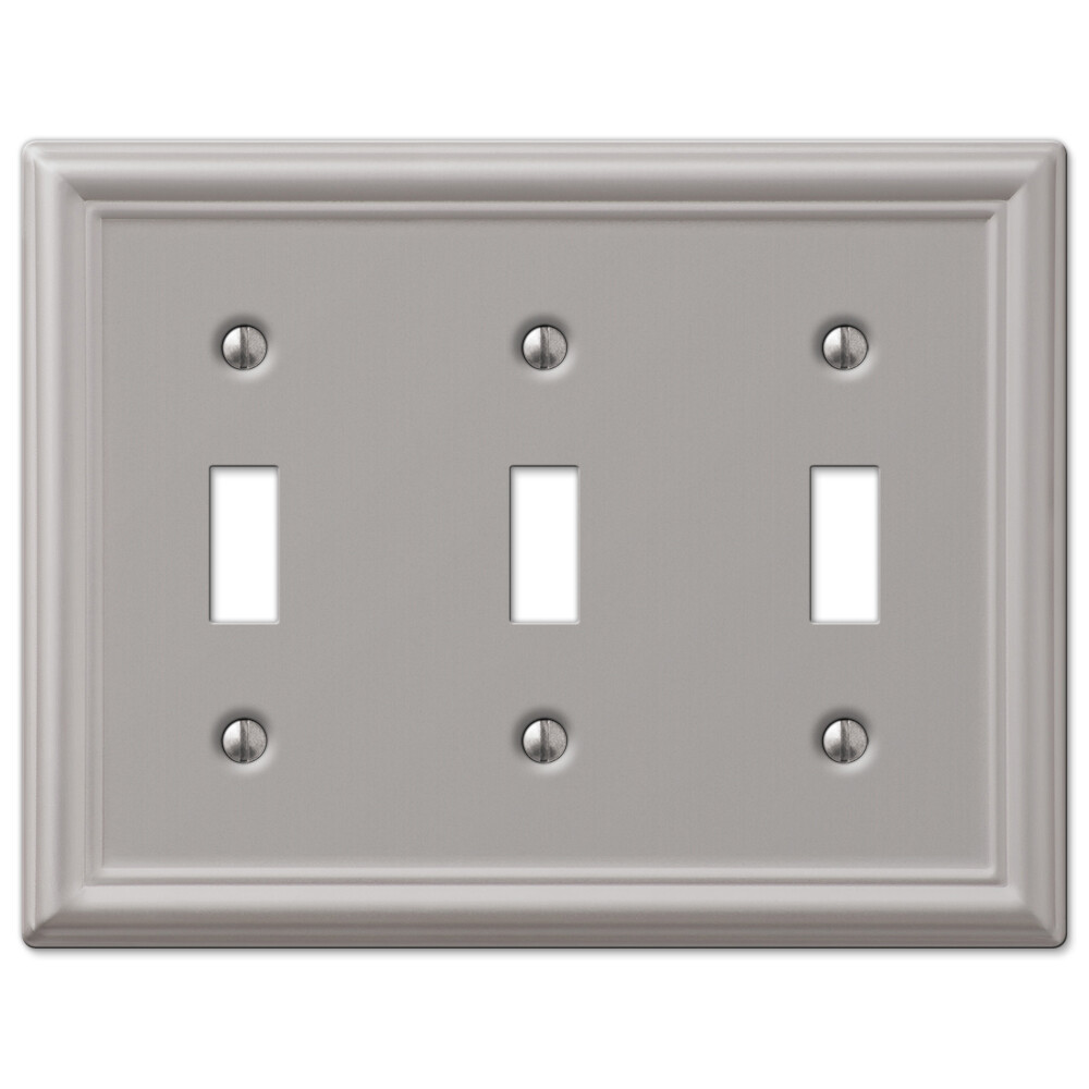 Wallplate Decora Toggle Outlet Rocker