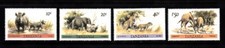 TANZANIA SC# 168, 172 -174 ANIMALS - MNH