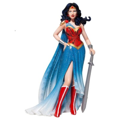 Enesco DC Comics Couture de Force Wonder Woman Figurine, 8.27 Inch NIB