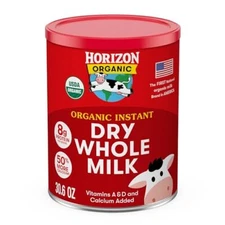 Horizon Organic Instant Dry Whole Milk 30.6 oz. Canister 