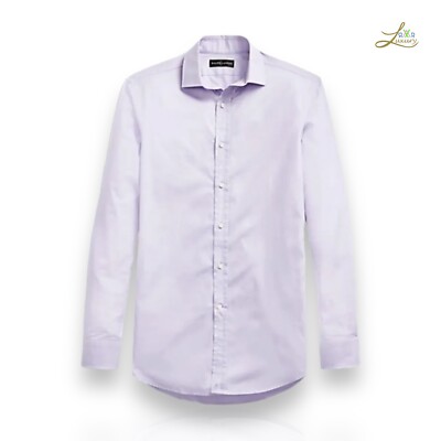 Ralph Lauren Purple Label Hemd mit französischem Bündchen am Ende Baumwolle Größe 16
