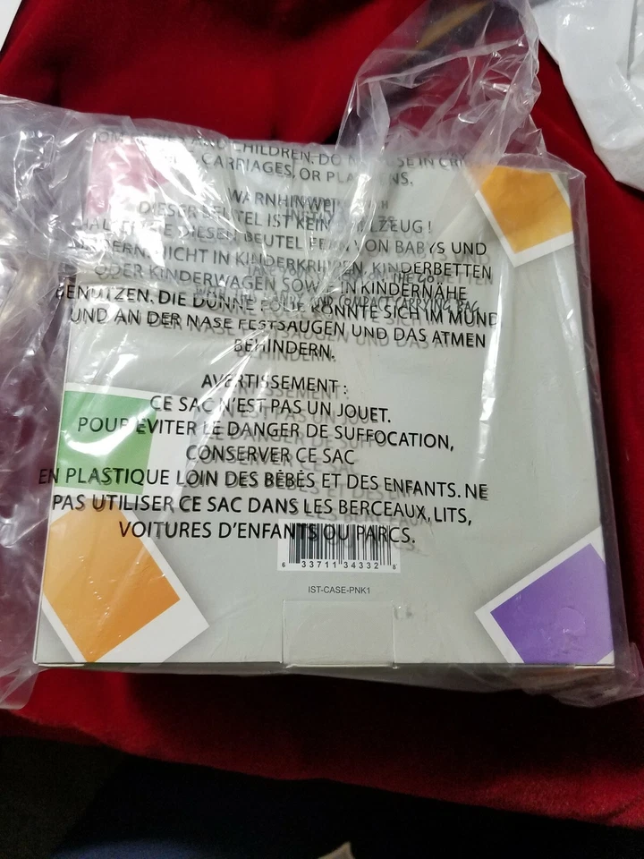 Estuche para cámara instantánea FujiFilm Instax compatible con lona rosa Mini 7s nuevo Foto 2 de 2