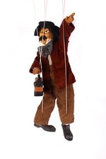 Marionetten Handspielpuppe Reisender Gliederpuppe Theaterpuppe Holz geschnitzt