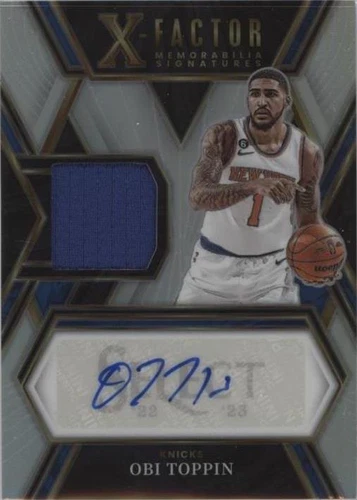 2022-23 Panini Select - Obi Toppin #XFS-OBI