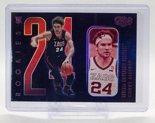 2021-22 Panini Chronicles Draft Gala Rookies Pink Corey Kispert #188 RC Gonzaga