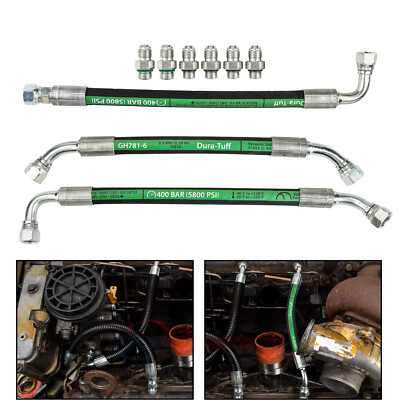 #ad High Pressure Oil Pump Hoses Lines Kit For 1999 2003 Ford 7.3L Powerstroke $60.30