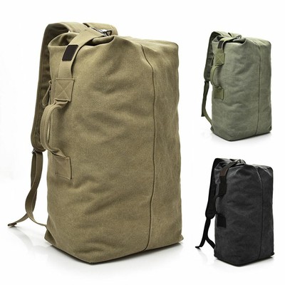 canvas duffle bag backpack