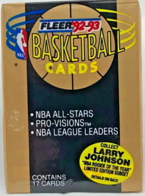 Unopened Sealed Basketball Card Packs-Fleer/Hoops/Skybox/Topps