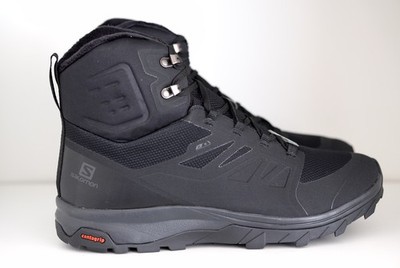Salomon OUTblast TS CSWP Snow Winter Boots Mens US 12 EU 46 2/3 Black 409223