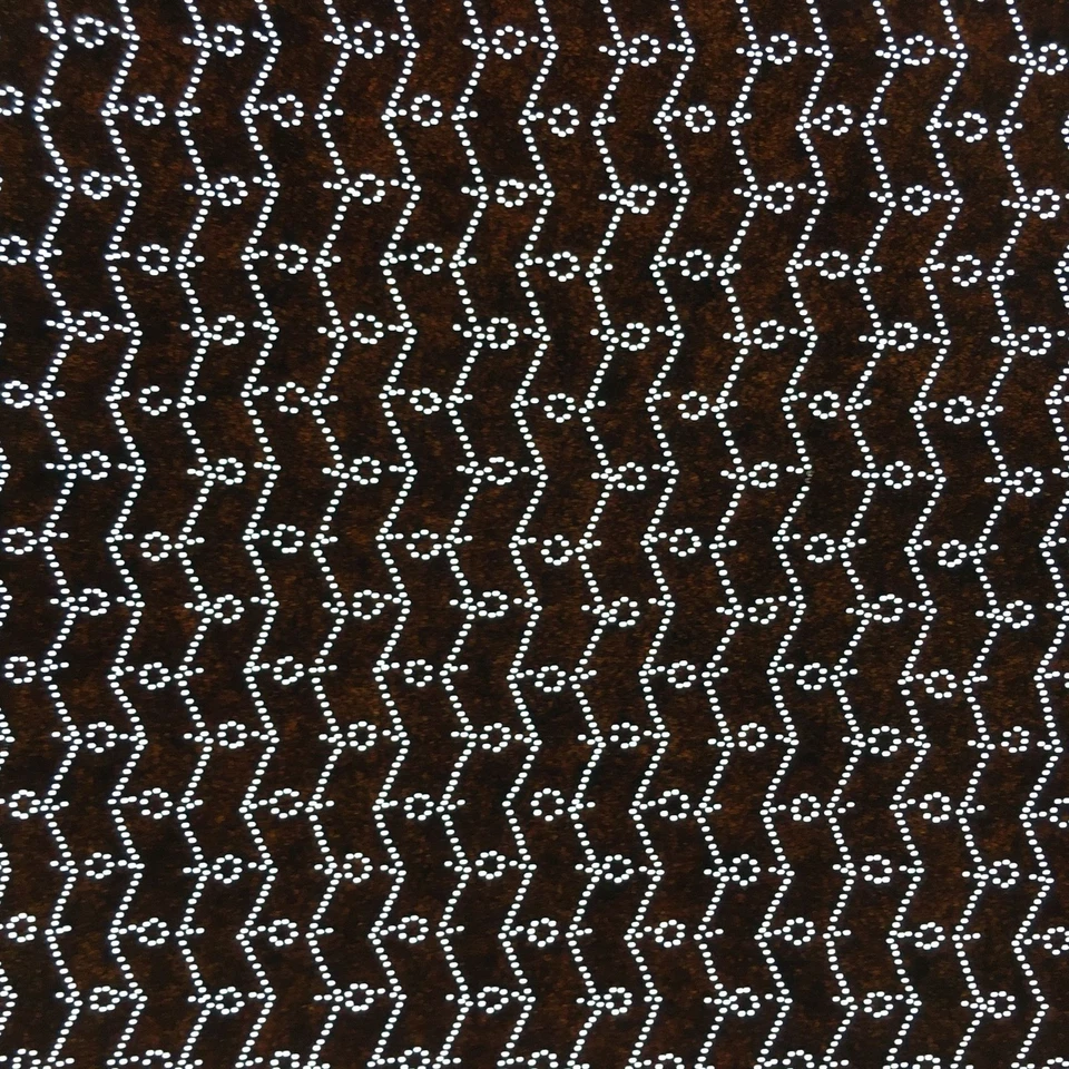 Plantilla kimono de papel Ise Katagami antigua japonesa patrón de línea en zigzag Edo A543 Foto 2 de 4