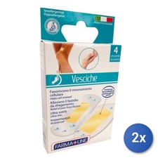 2X Blister Plasters 4 Pieces Farmaline CER3386