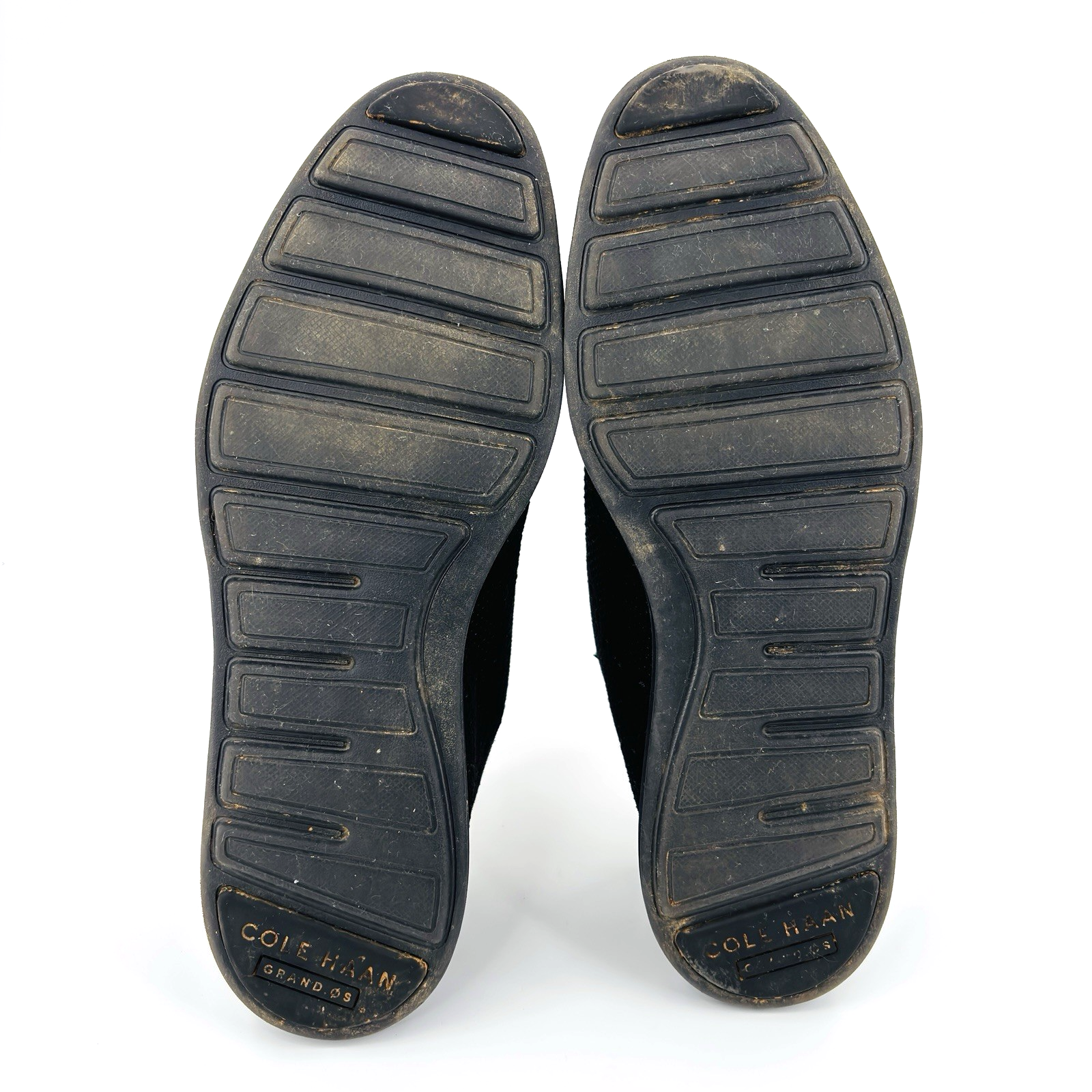 SAOLA Abito Uomo 13 M Cole Haan Originale Grand Stitchlite Punta Alare Nero Maglia C28443