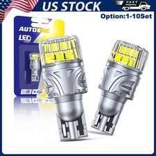 T15 921 912 W16w Led Reverse Backup Light Bulbs Super Bright 6000k White 2-20x T15 921 912 W16w Led Reverse Backup Light Bulbs Super Bright 6000k White 2-20x