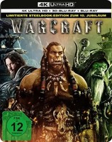 Warcraft: The Beginning,1 4K Uhd-Blu-Ray + 1 Blu-Ray + 3D Blu-Ray (Steelbook)