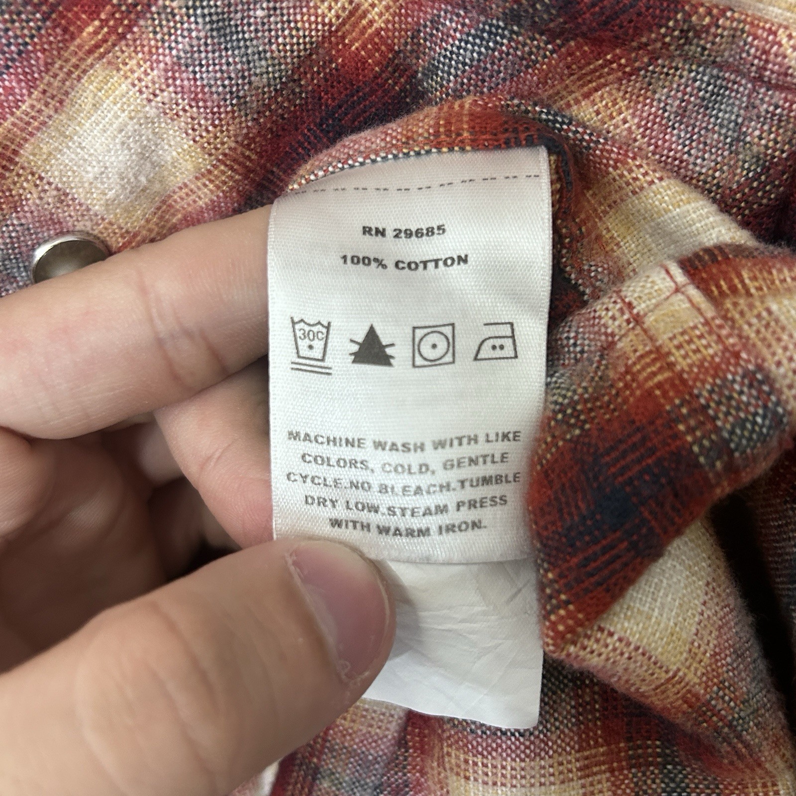 Pendleton Button Up Plaid Pearl Snap Flannel Men'… - image 7