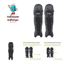 Umpire Leg Guards: Single Knee Umpire s Shin Guard for Baseball Softball - ...