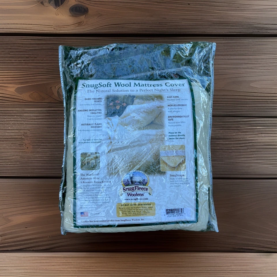 Funda de colchón SnugSoft para cuna 100 % lana usada en excelente estado Foto 3 de 4