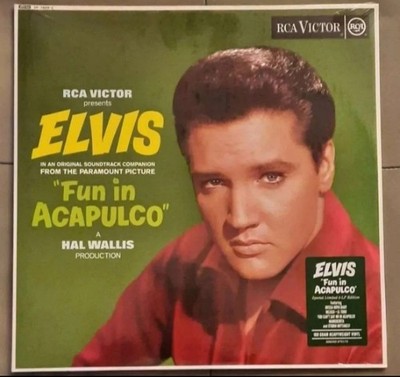 ELVIS FTD 2LP VINYL DELUXE SET ! FUN IN ACAPULCO! HYPE STICKER ! NEU