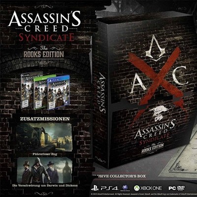 PS4 - Assassin's Creed Syndicate #Rooks Edition EU mit OVP / Big Box