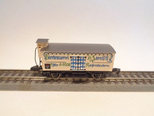 MÄRKLIN MINICLUB Bierwagen BIERBRAUEREI JAENISCH (24859) | Condition: Gebraucht