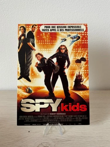Spy Kids Retro Vintage Movie Postcard Card Very Rare