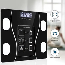 Scale for Body Weight Bathroom Digital Electric Scale USB Charging MAX396 Pound