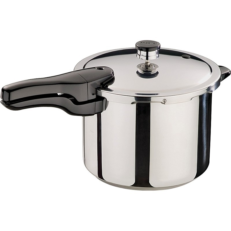 Presto 01362 Pressure Cooker, 6 qt Capacity, 10-1/2 in Dia, 