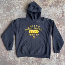 UPS Hoodie Jerzees Pullover Logo Workwear Siz...