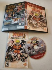 Naruto: Ultimate Ninja (Sony PlayStation 2, 2006) Greatest Hits Case Disc Manual