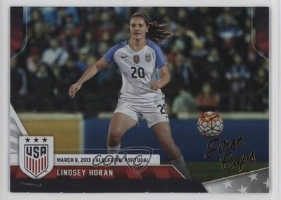 2016 Panini US National Team First Caps Holofoil Lindsey Heaps Horan #4 10ck